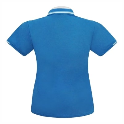 เสื้อโปโลสีฟ้าทะเล EG Polo - Image 7
