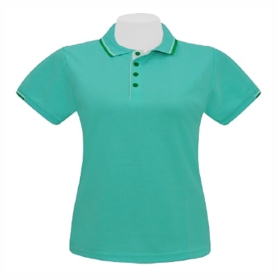 เสื้อโปโลสีเขียวมิ้น EG Polo - Image 4