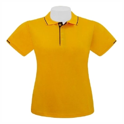 เสื้อโปโลสีเหลืองมัสตาร์ด EG Polo - Image 6