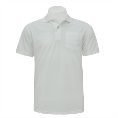 เสื้อโปโลสีขาว MN Polo - Image 3