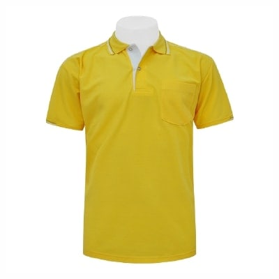 เสื้อโปโลสีเหลือง MN Polo - Image 4