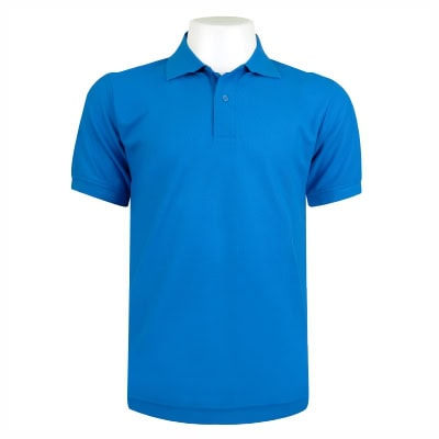 เสื้อโปโลสีฟ้าทะเล TG Polo - Image 6