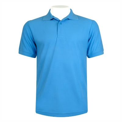 เสื้อโปโลสีฟ้า TG Polo - Image 6