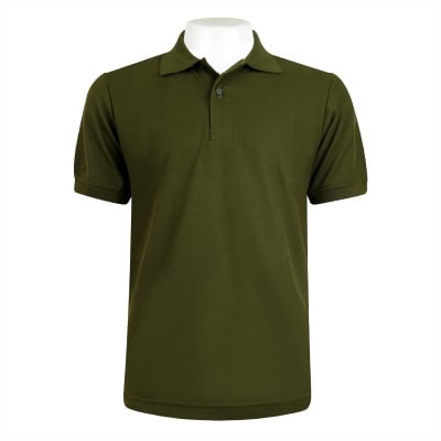 เสื้อโปโลสีเขียวขี้ม้า TG Polo - Image 6