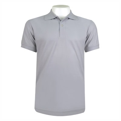 เสื้อโปโลสีเทาอ่อน TG Polo - Image 6