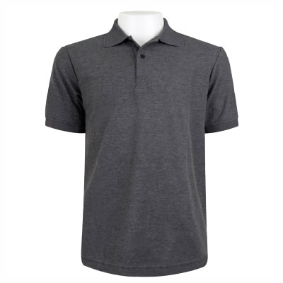 เสื้อโปโลสีเทาเข้ม TG Polo - Image 6