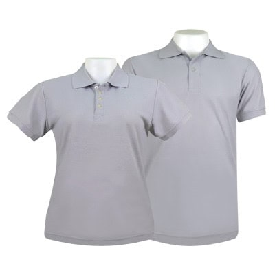 เสื้อโปโลสีเทาอ่อน TG Polo