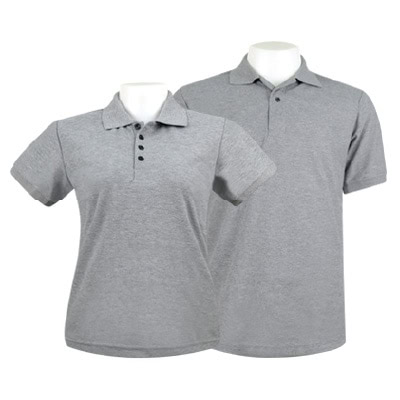 เสื้อโปโลสีเทาท็อป TG Polo
