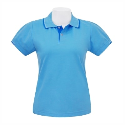 เสื้อโปโลสีฟ้า MN Polo - Image 2