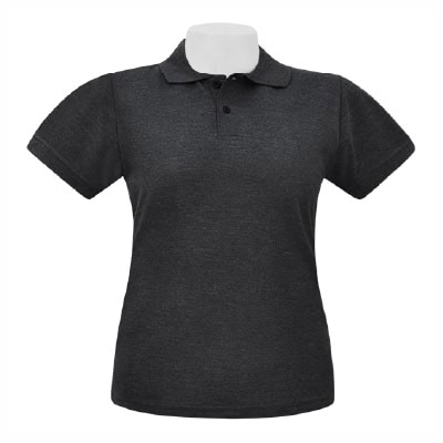 เสื้อโปโลสีเทาท็อปดำ MN Polo - Image 2
