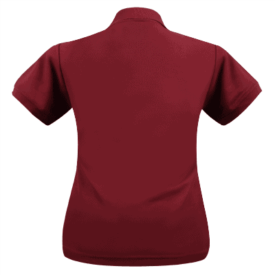 เสื้อโปโลสีแดงเลือดหมู TG Polo - Image 5
