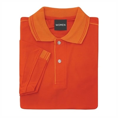 เสื้อโปโลสีส้มเข้ม MN Polo - Image 7