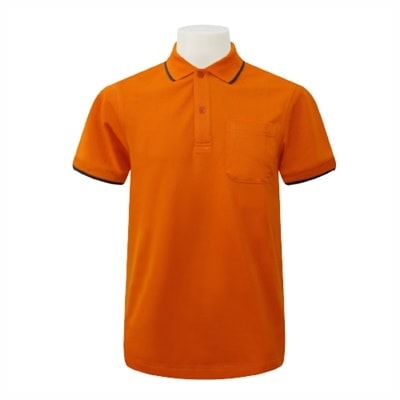เสื้อโปโลสีส้ม Cool balance PGS - Image 4