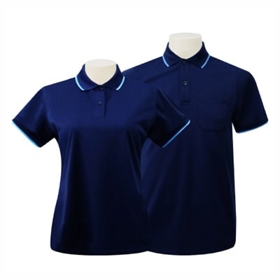 เสื้อโปโลสีกรมท่า Cool balance