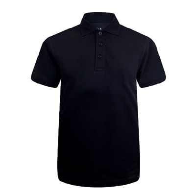เสื้อโปโลสีดำ Dry Tech - MOS Polo - Image 5