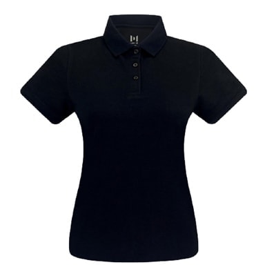 เสื้อโปโลสีดำ Dry Tech - MOS Polo - Image 4