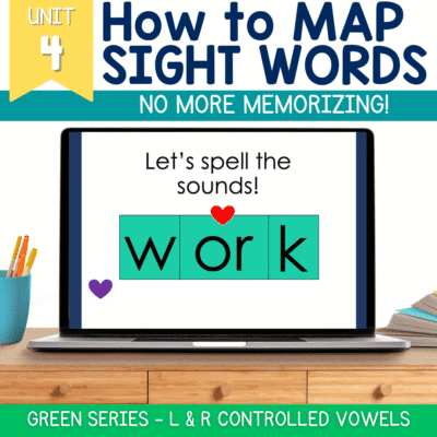 Science of Reading Sight Words - Unit 4 (Includes Heart Words)