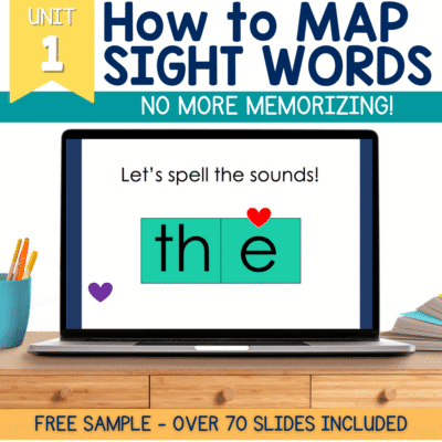 High Frequency Words by Sound - Sample