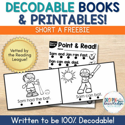 Decodable Readers & Sentences - Short A
