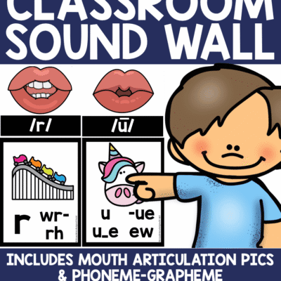 Sound Wall with Clipart
