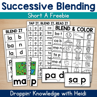 Successive Blending - Short A Words