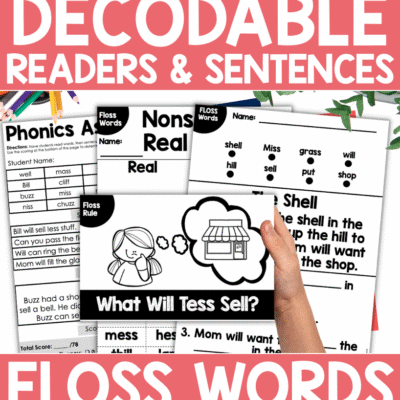 Decodable Floss Rule Pack - Science of Reading Aligned