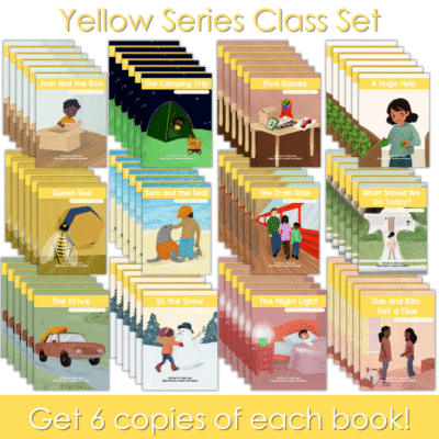 Decodable Adventure Series - Yellow Class Set - CVCE & Vowel Teams