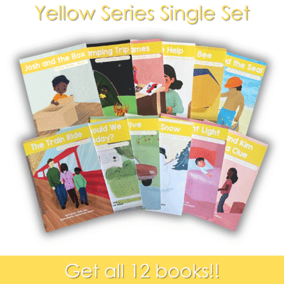 Decodable Adventure Series - Yellow Set - CVCE & Vowel Teams