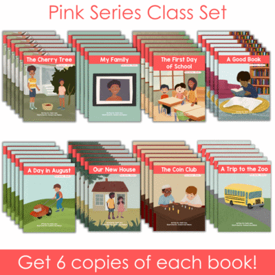 Decodable Adventure Series - Pink Class Set - Diphthongs, Tricky Y, and more!