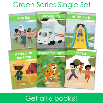 Decodable Adventure Series - Green Set - L & R Controlled Vowels