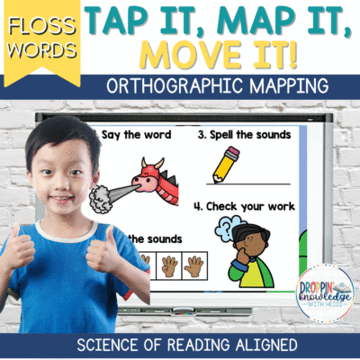 Tap It, Map It, Move It - Word Mapping Floss Words with Movement!