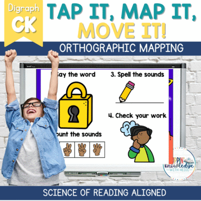 Tap It, Map It, Move It-Word Mapping CK Digraph with Movement!