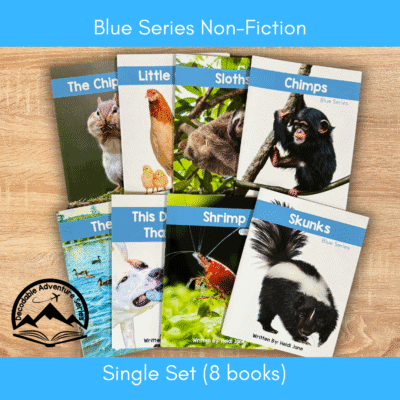 Decodable Adventure Series - Blue Non-Fiction Single Set - Blends & Digraphs