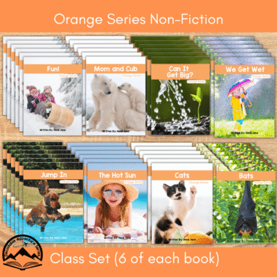 Decodable Adventure Series - Orange Non-Fiction Class Set - CVC Words