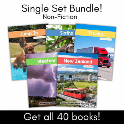Decodable Adventure Series - Non-Fiction Single Set BUNDLE!