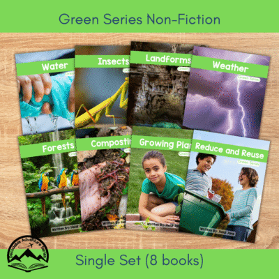 Decodable Adventure Series - Green Non-Fiction Single Set - Vowel R (Bossy R)