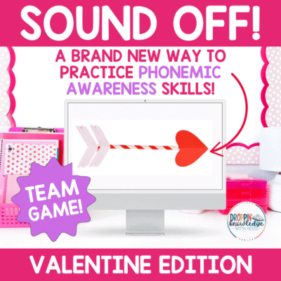 SOUND OFF | A Phonemic Awareness TEAM GAME | Valentine