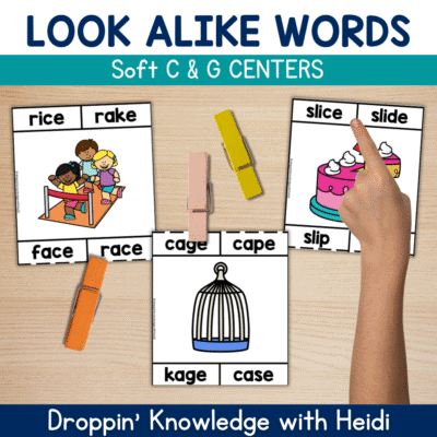 Look Alike Words -  SOFT C & G Center