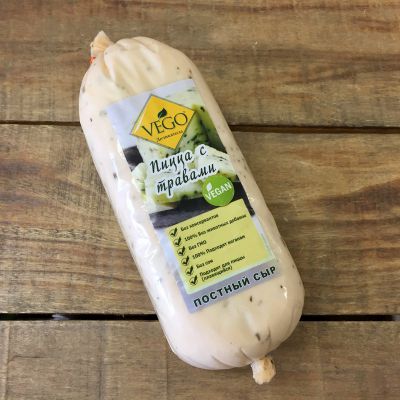Продукт белковый "Сыр "Пицца с травами" постный Vego 400 г