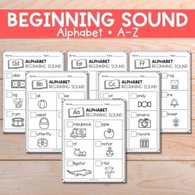 beginning sounds