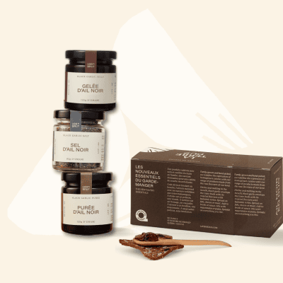 La terre du 9 - Coffret cadeaux à l'ail noir