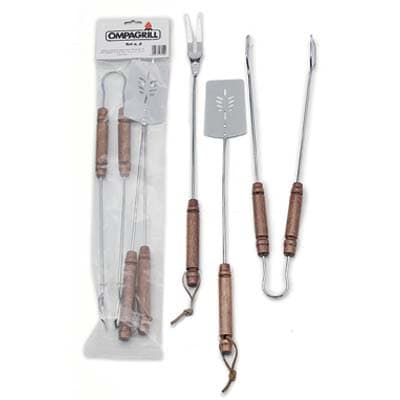 POSATE BARBECUE SET 03550 OMPAGRILL