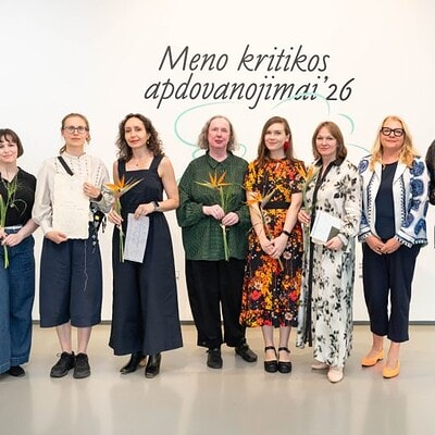Nacionalinėje dailės galerijoje įteikti ketvirtieji Meno kritikos apdovanojimai