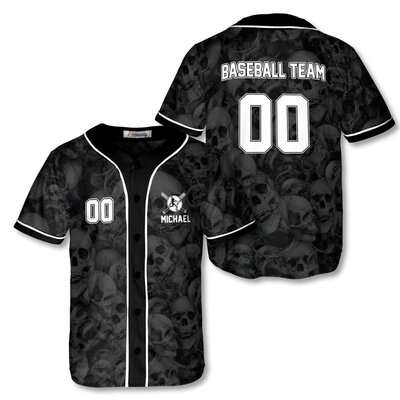 Custom Baseball Jersey - The Famous Fan Personalized