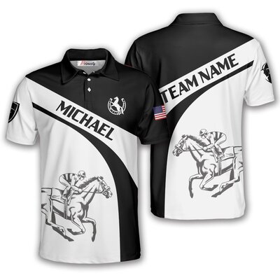 Custom Equestrian Shirts for Men – Personalized Polo