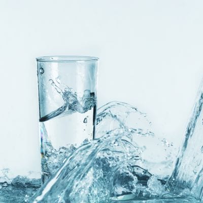 how much water before a blood draw