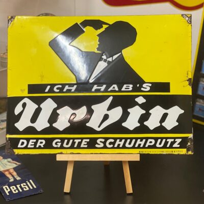 URBIN - Der gute Schuhputz ("Ich hab's") - Entwurf Hans Lindenstaedt - B&H, Ortenberg - Um 1910