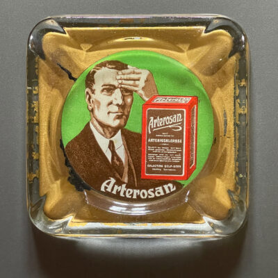 ARTEROSAN - Seltener Reklame Ascher aus der Schweiz um 1910 (Galactina, Bern)
