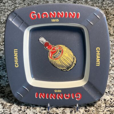 CHIANTI GIANNINI 1815 - Seltener Ascher aus Ornamin um 1955. Topp-Zustand!