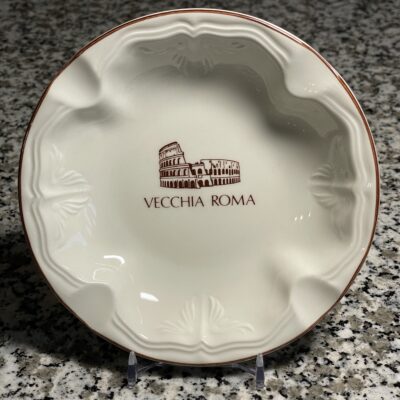 Vecchia Roma - Aschenteller aus dem ehemaligen Restaurant aus Esch/Alzette (Villeroy & Boch)